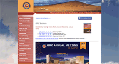Desktop Screenshot of geothermal.org